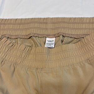 Sunny Leigh Beige Elastic Waist Trousers